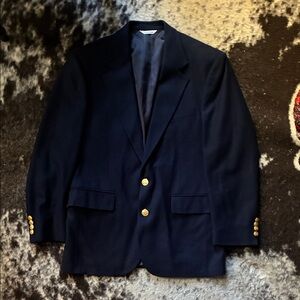 Polo University Club Classic Navy Blazer with Gold Buttons